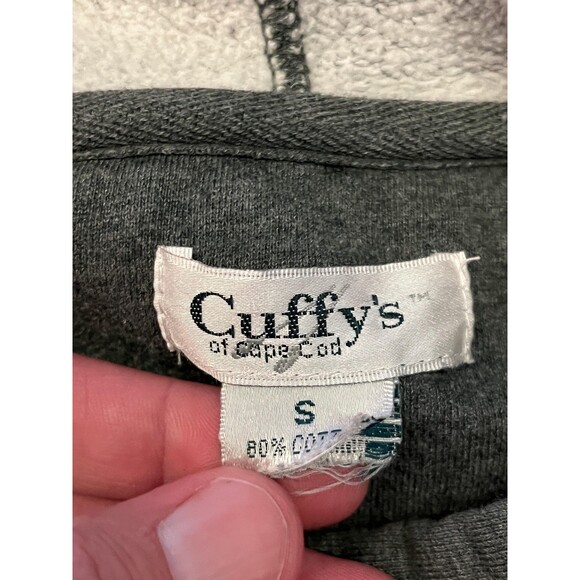 Cuffy's Cape Cod Hoodie Womens Small Pullover Sweatshirt Massachusetts Embroider - Picture 8 of 8